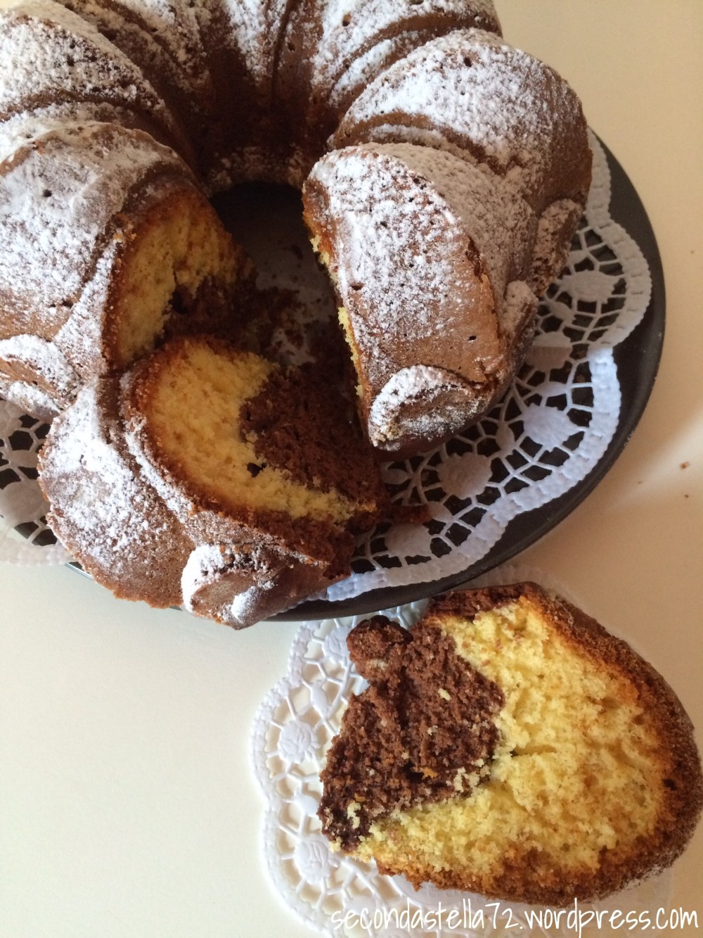 Ciambellone Marmorizzato