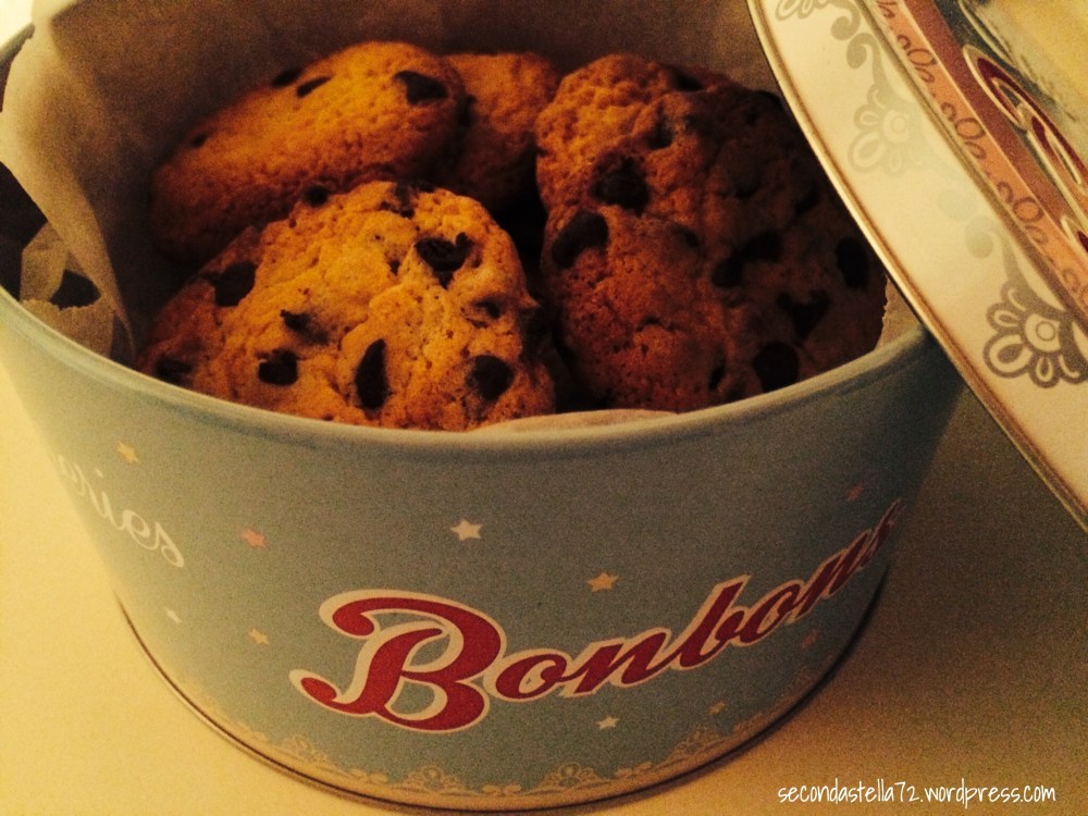 Cookies con Gocce di cioccolato