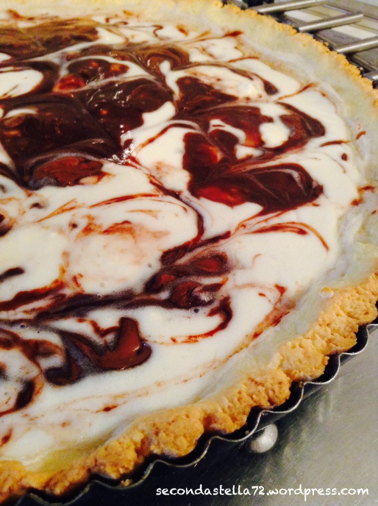 Crostata Marmorizzata Nutella e Mascarpone