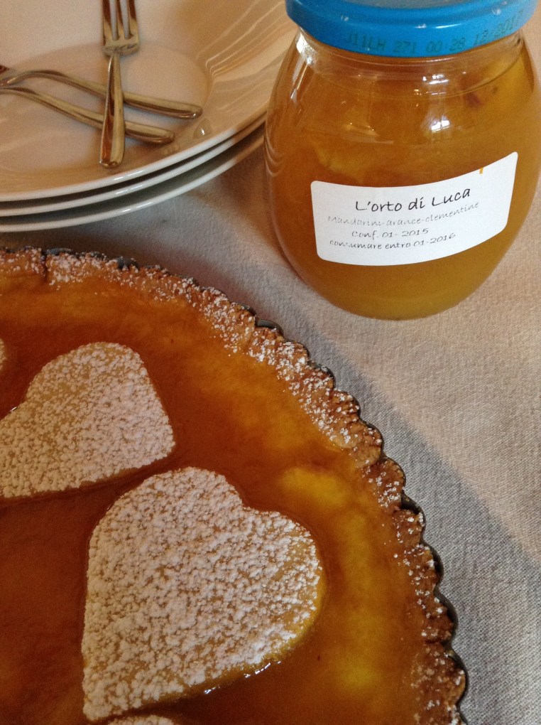 Crostata agli agrumi
