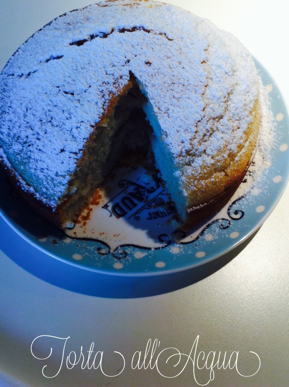 Torta all'Acqua