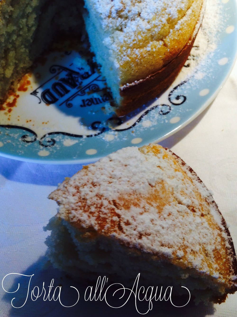 Torta all'acqua