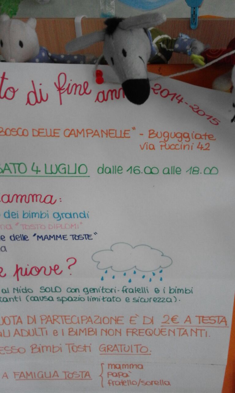 Festa del Nido Bimbi Tosti