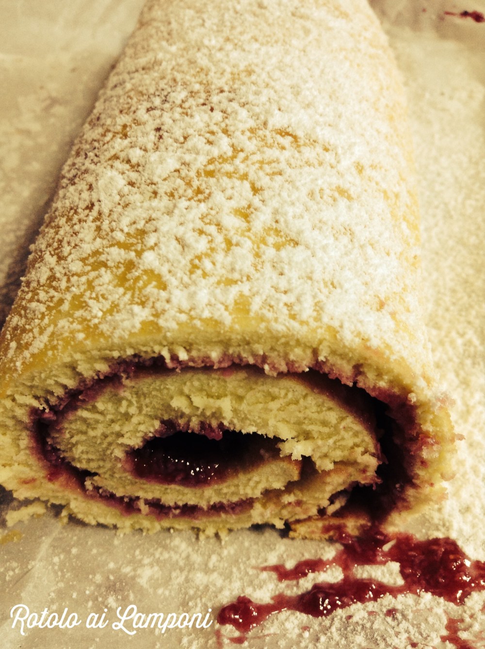 Rotolo ai lamponi