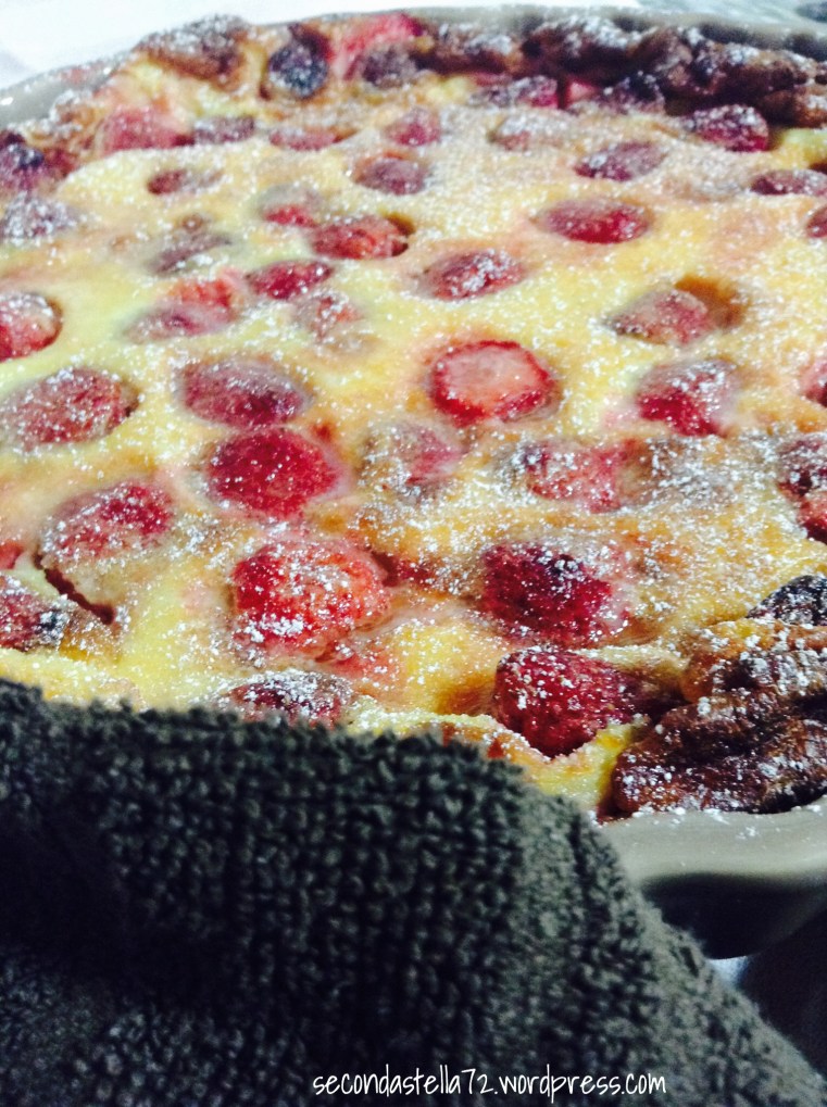 Clafoutis alle fragole