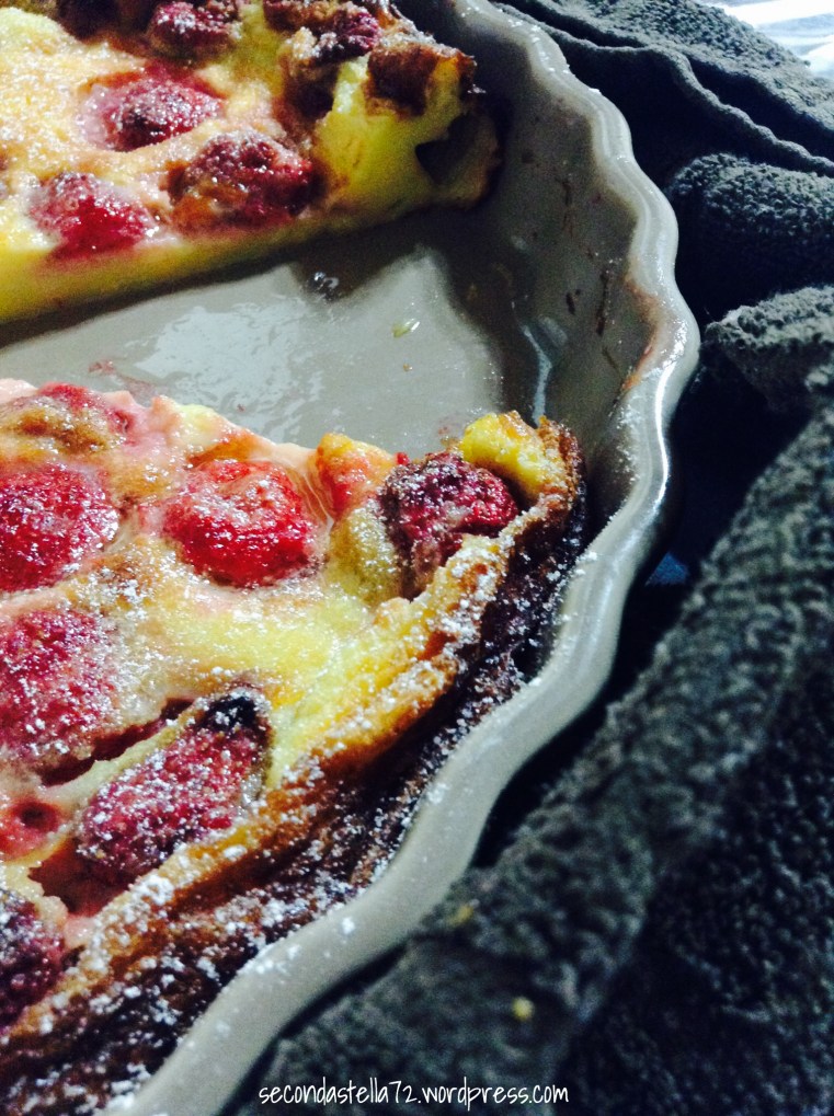 Clafoutis alle fragole