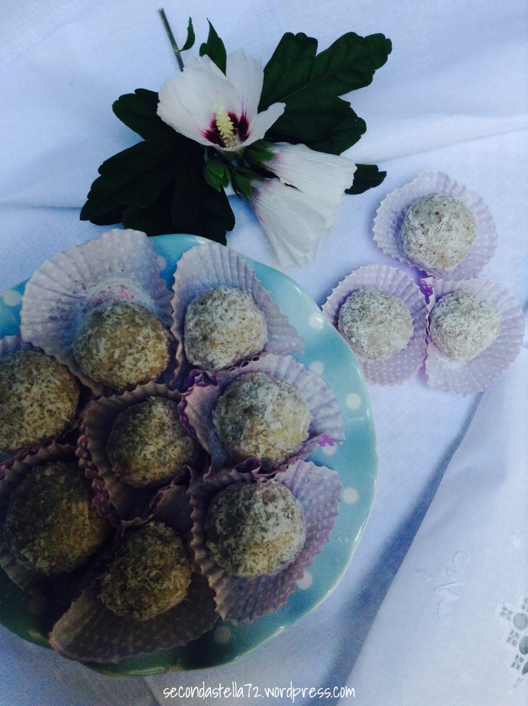 Tartufi cocco e noci