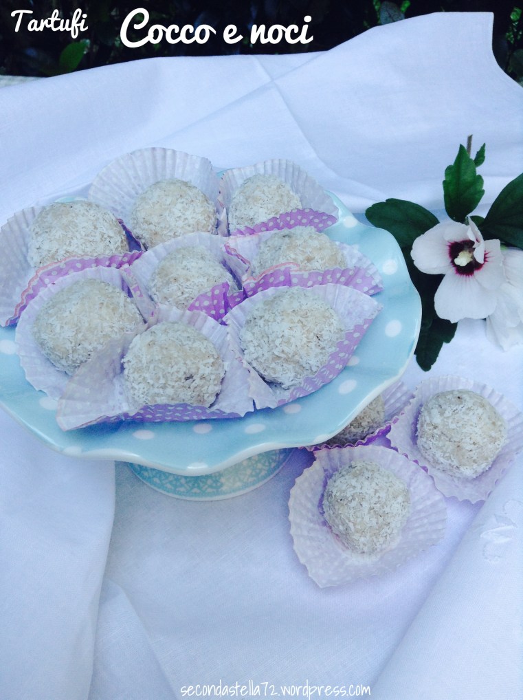 Tartufi cocco e noci